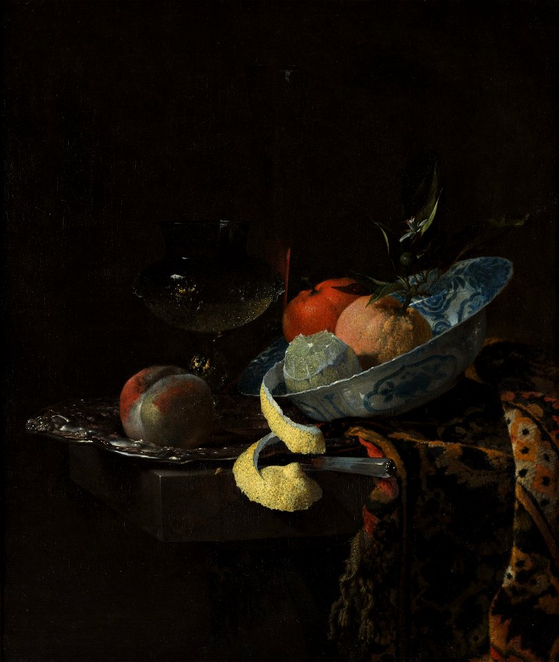 Willem Kalf - Stilleven met een Ming-schaal - 2503 (OK) - Museum Boijmans Van Beuningen