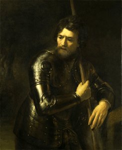 Willem Drost - Portrait of an Officer in Harness