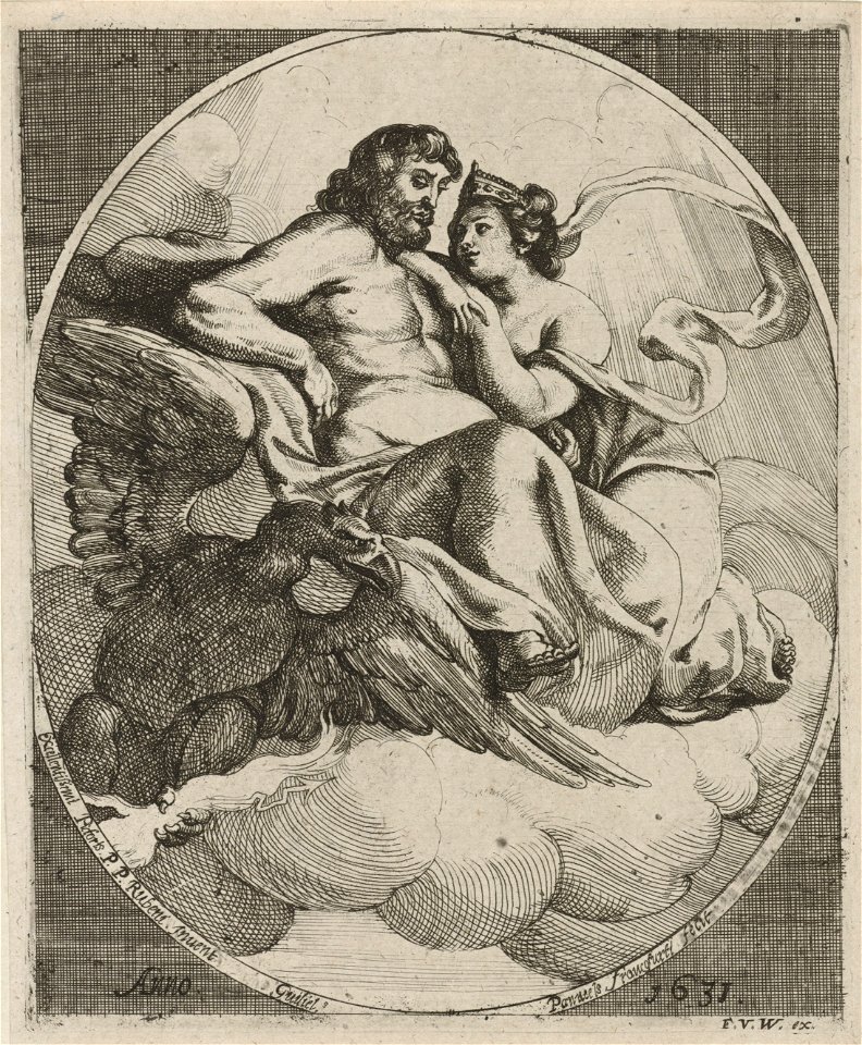 Willem Panneels - Jupiter en Juno, 1631