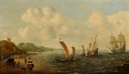 Willem van Diest Strandansicht