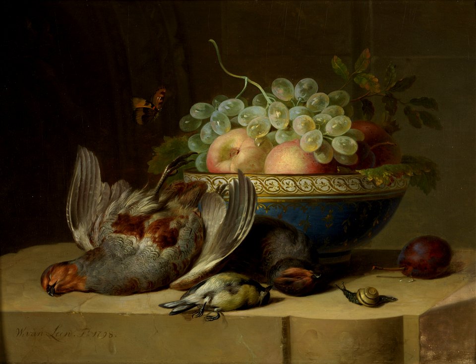 Willem van Leen - Stilleven - 4645 - Rijksmuseum Twenthe