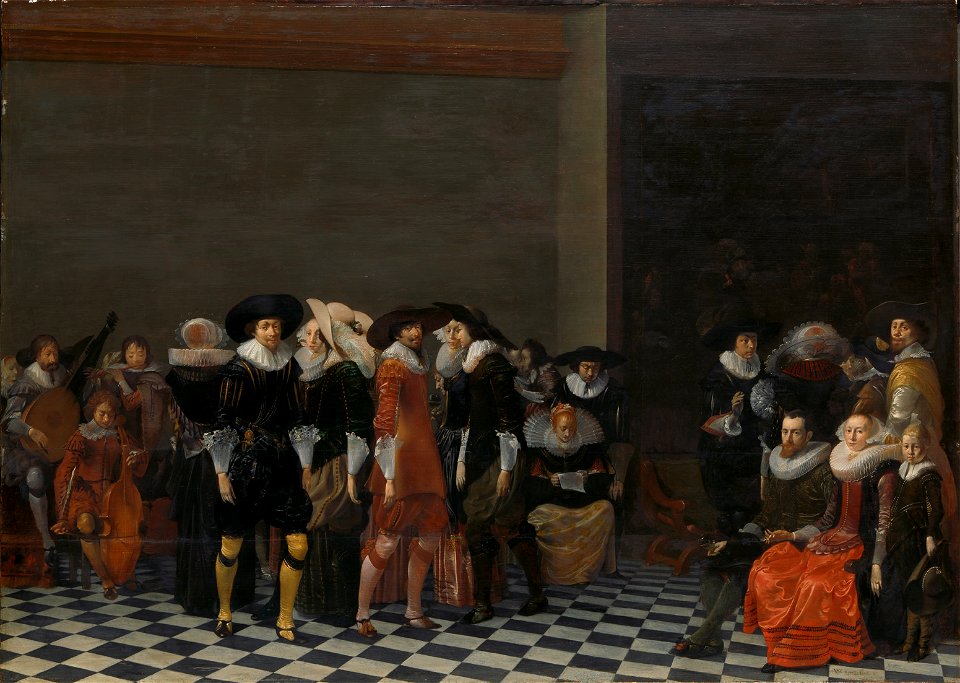 Willem Duyster - Bruiloftsfeest - 1473 - Amsterdam Museum