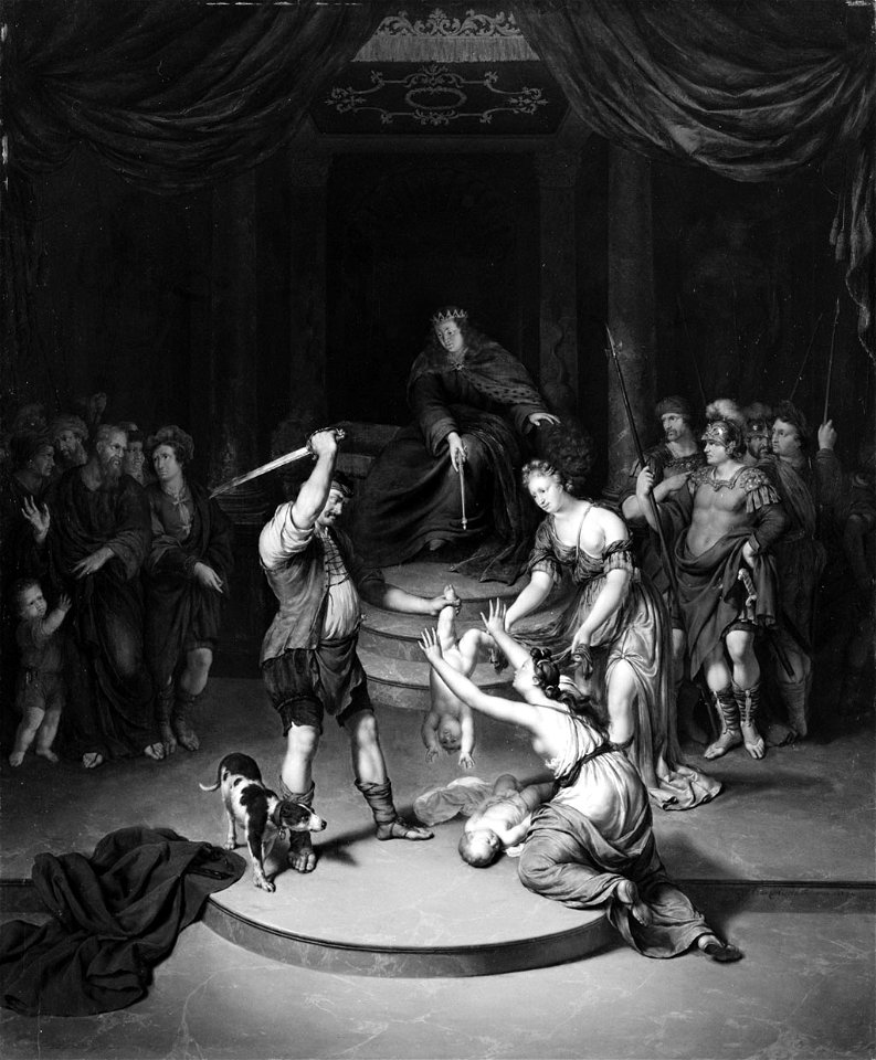 Willem van Mieris - Het oordeel van Salomo - SA 24844 - Amsterdam Museum