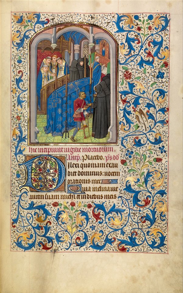 Willem Vrelant (Flemish, died 1481, active 1454 - 1481) - Mass for the Dead - Google Art Project
