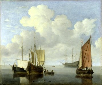 Willem van de Velde de Jonge - Zeegezicht