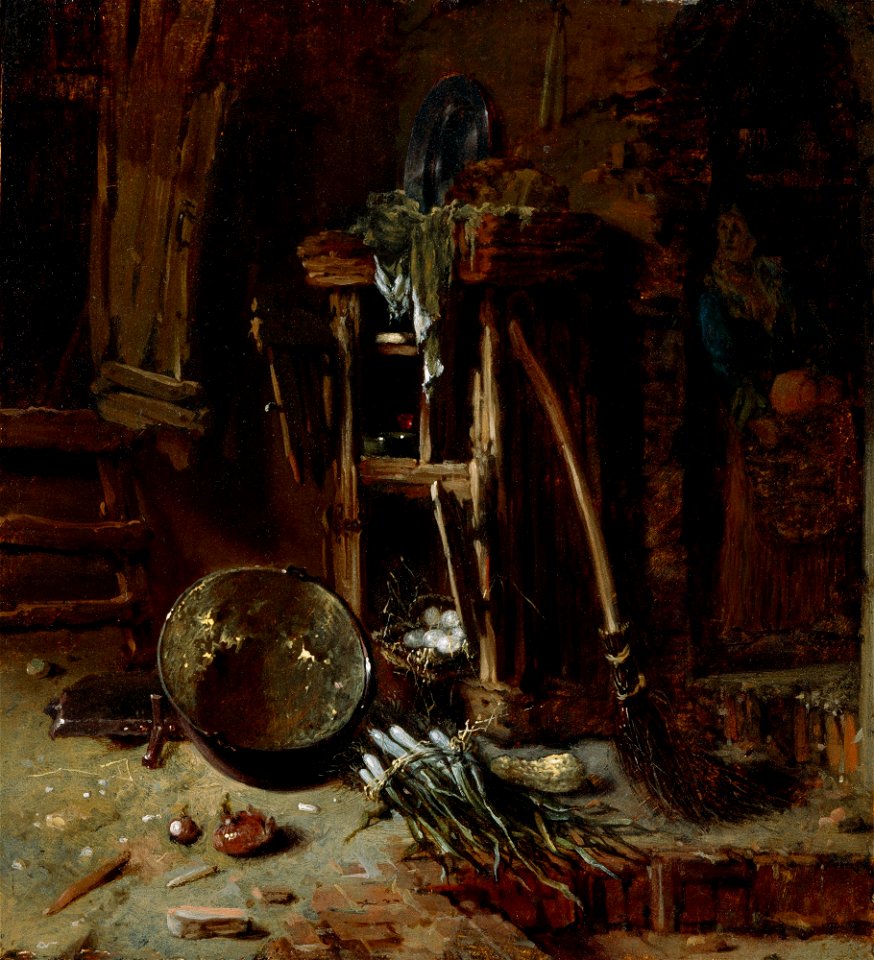 Willem Kalf - A Kitchen Corner - 69.358 - Detroit Institute of Arts