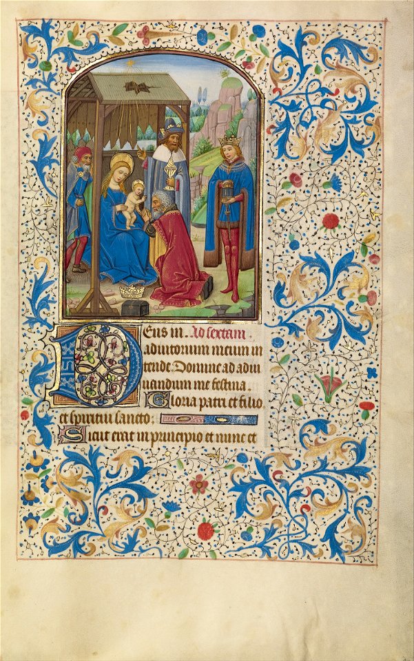 Willem Vrelant (Flemish, died 1481, active 1454 - 1481) - The Adoration of the Magi - Google Art Project