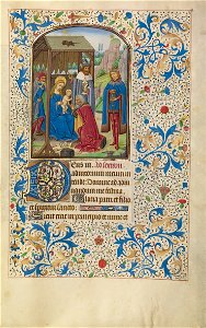 Willem Vrelant (Flemish, died 1481, active 1454 - 1481) - The Adoration of the Magi - Google Art Project
