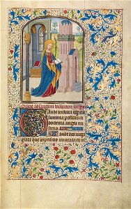 Willem Vrelant (Flemish, died 1481, active 1454 - 1481) - Saint Barbara - Google Art Project. Free illustration for personal and commercial use.