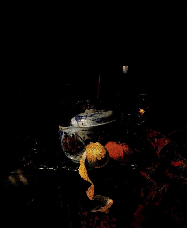 Willem Kalf - Still-Life with Chinese Porcelain Bowl - WGA12092