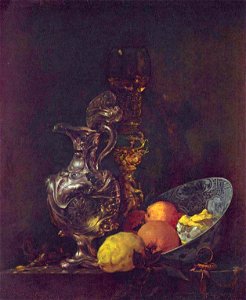 Willem Kalf 003. Free illustration for personal and commercial use.