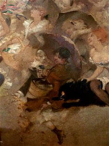 WILLETTE Adolphe,1884 - Parce Domine - Detail 129