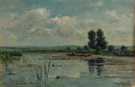 Willem Roelofs - Plas bij Loosdrecht