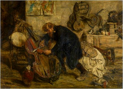 Willem Linnig Junior - The violin maker