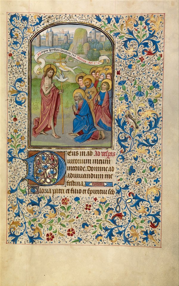 Willem Vrelant (Flemish, died 1481, active 1454 - 1481) - The Apostolic Mission - Google Art Project
