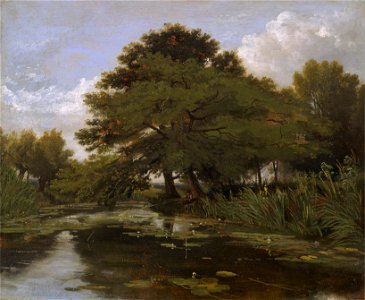 William Alfred Delamotte - On the Isis, Waterperry, Oxfordshire - Google Art Project