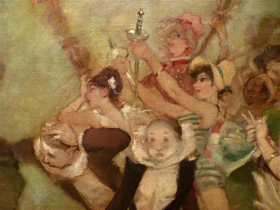 WILLETTE Adolphe,1884 - Parce Domine - Detail 022