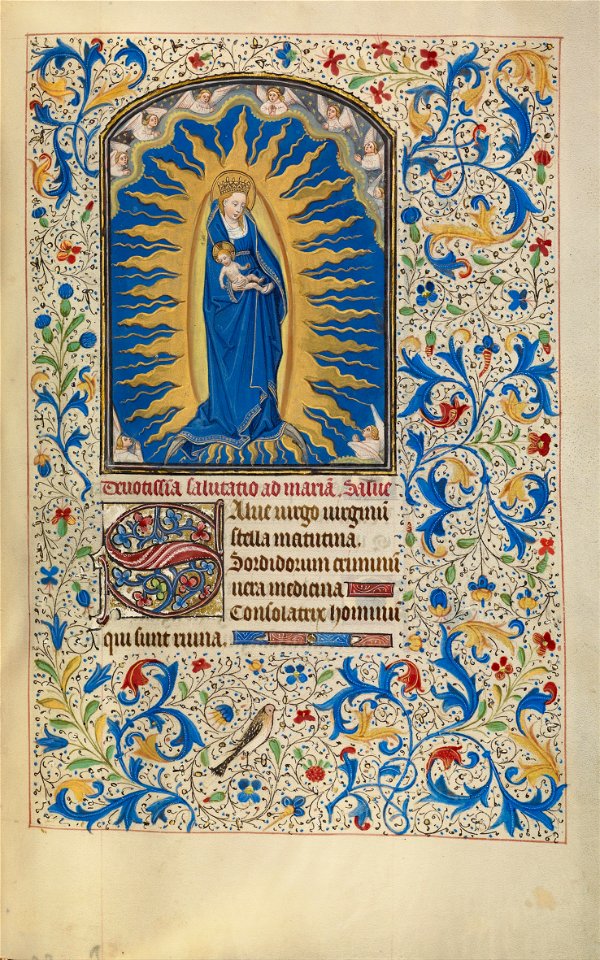 Willem Vrelant (Flemish, died 1481, active 1454 - 1481) - The Virgin and Child - Google Art Project