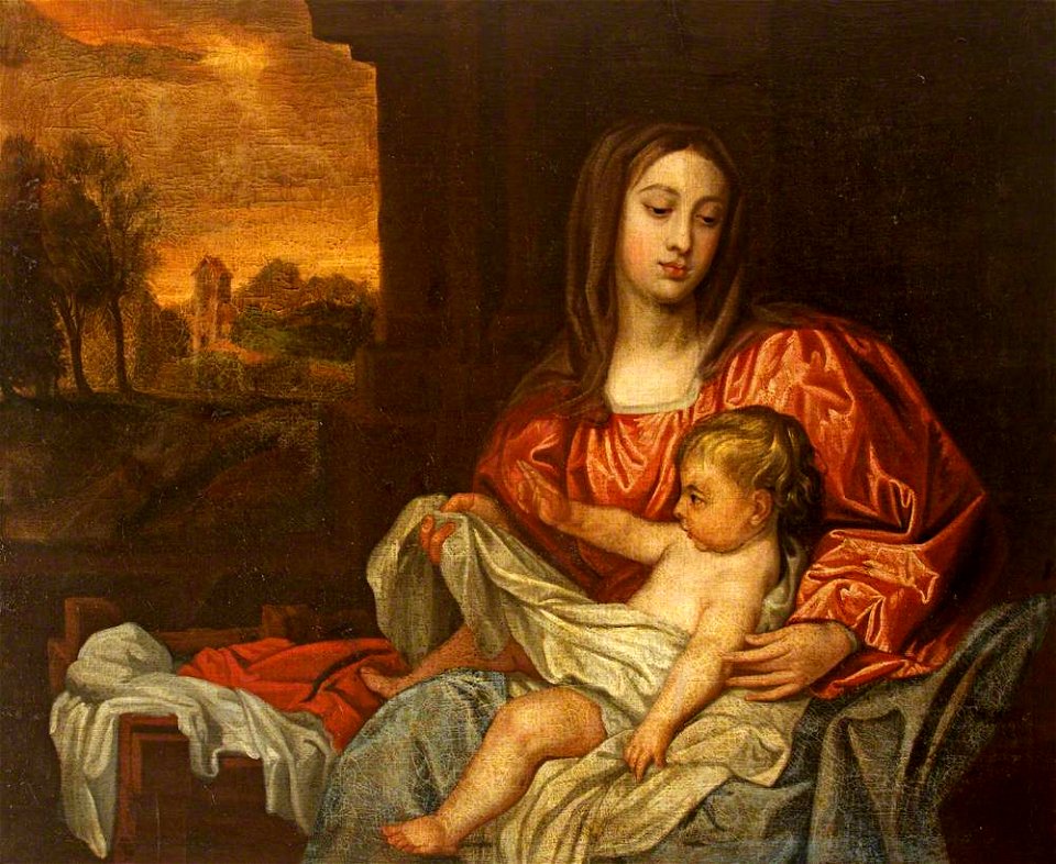 Willem Wissing (1656-1687) (studio of) - The Madonna and Child - 996289 - National Trust