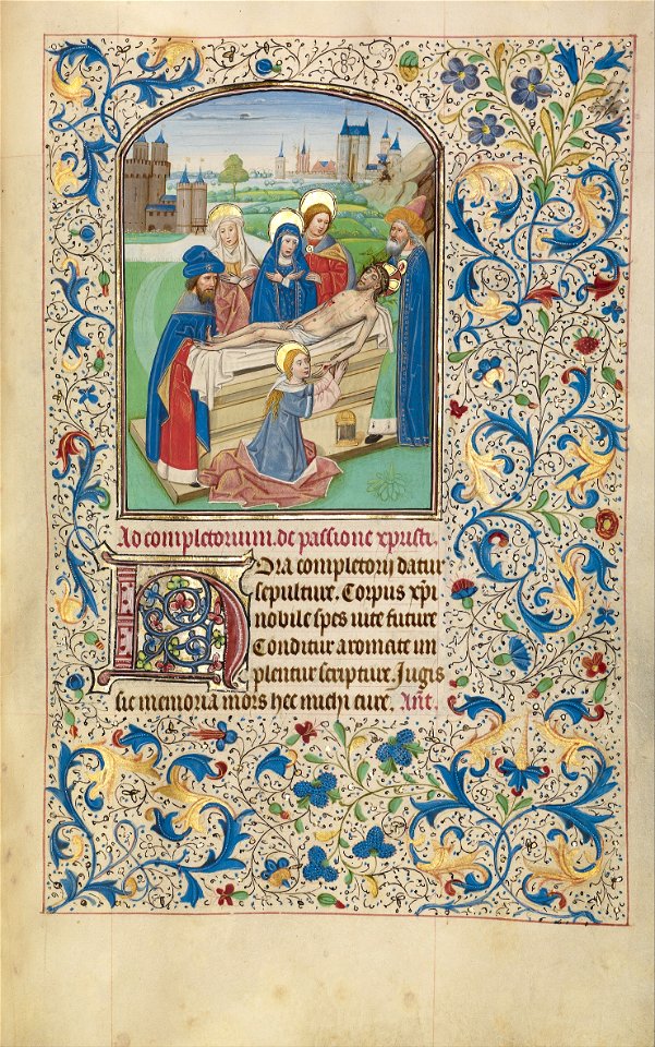 Willem Vrelant (Flemish, died 1481, active 1454 - 1481) - The Entombment - Google Art Project