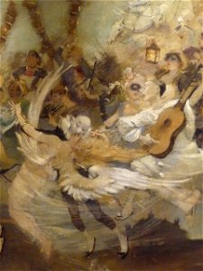 WILLETTE Adolphe,1884 - Parce Domine - Detail 113