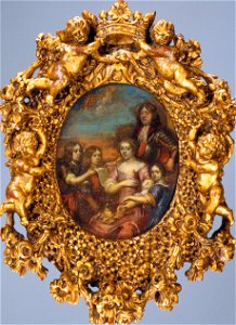 Willem Hadriaan van Nassau (1623-1705), heer van Odijk, met zijn vrouw en kinderen Rijksmuseum SK-A-163. Free illustration for personal and commercial use.