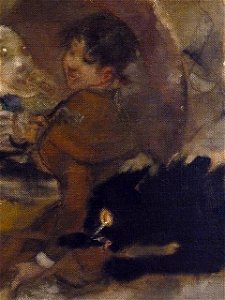 WILLETTE Adolphe,1884 - Parce Domine - Detail 131