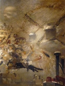 WILLETTE Adolphe,1884 - Parce Domine - Detail 146