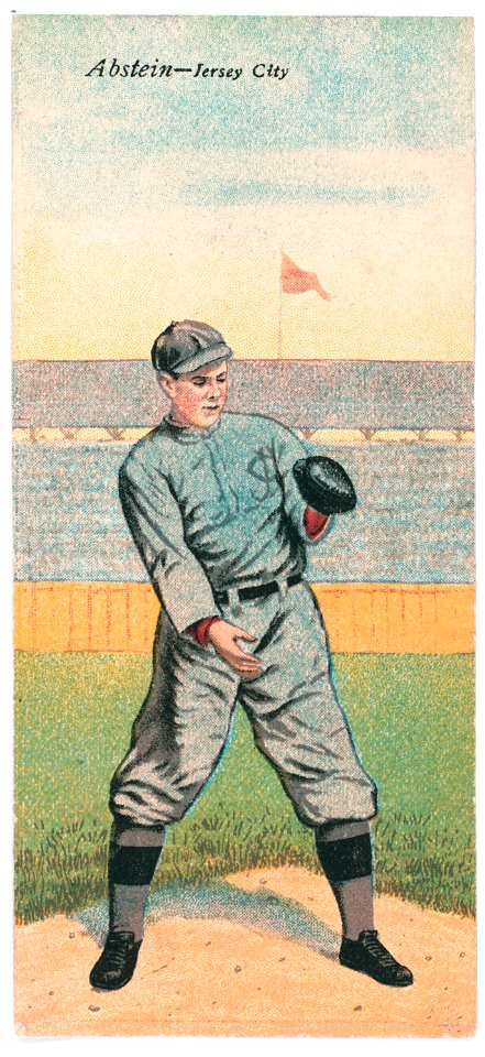 William Abstein-John A. Butler, Jersey City Team, baseball card portrait LCCN2007685595