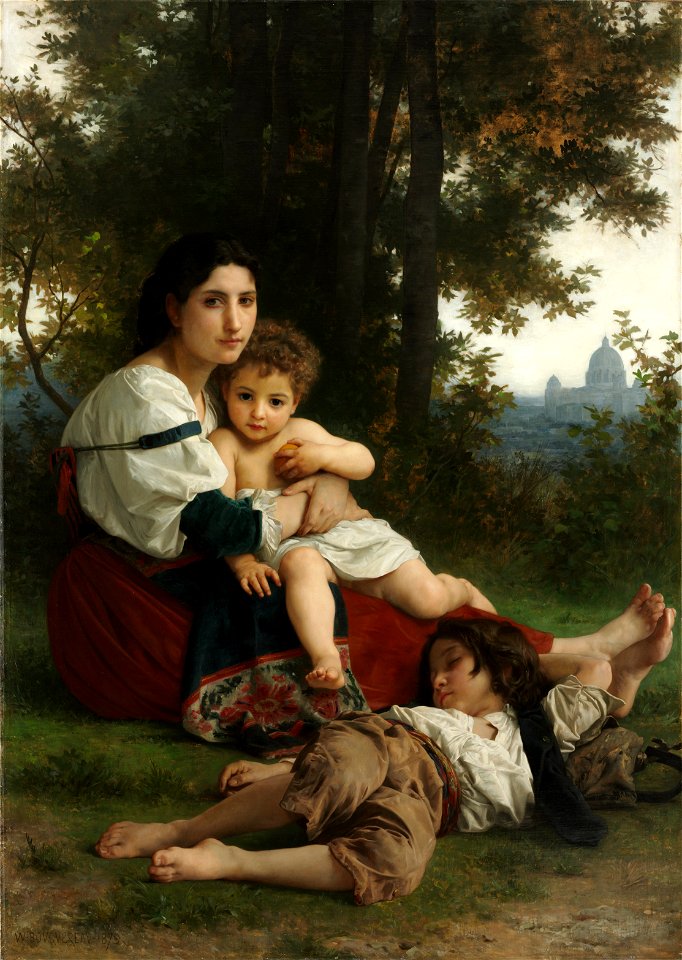 William Adolphe Bouguereau - Rest - 432.1915 - Cleveland Museum of Art