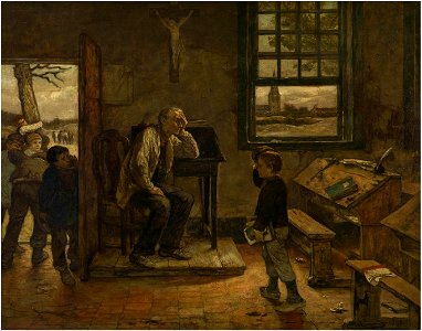 Willem Linnig the Elder - School