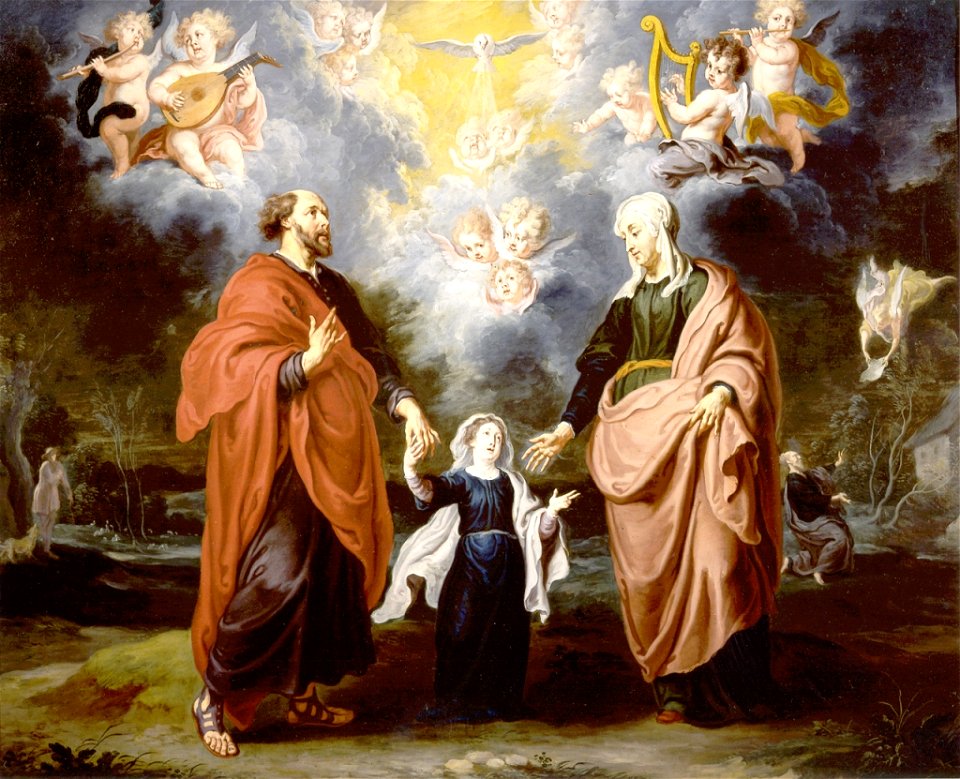 Willem van Herp - Joachim and Anna