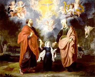 Willem van Herp - Joachim and Anna