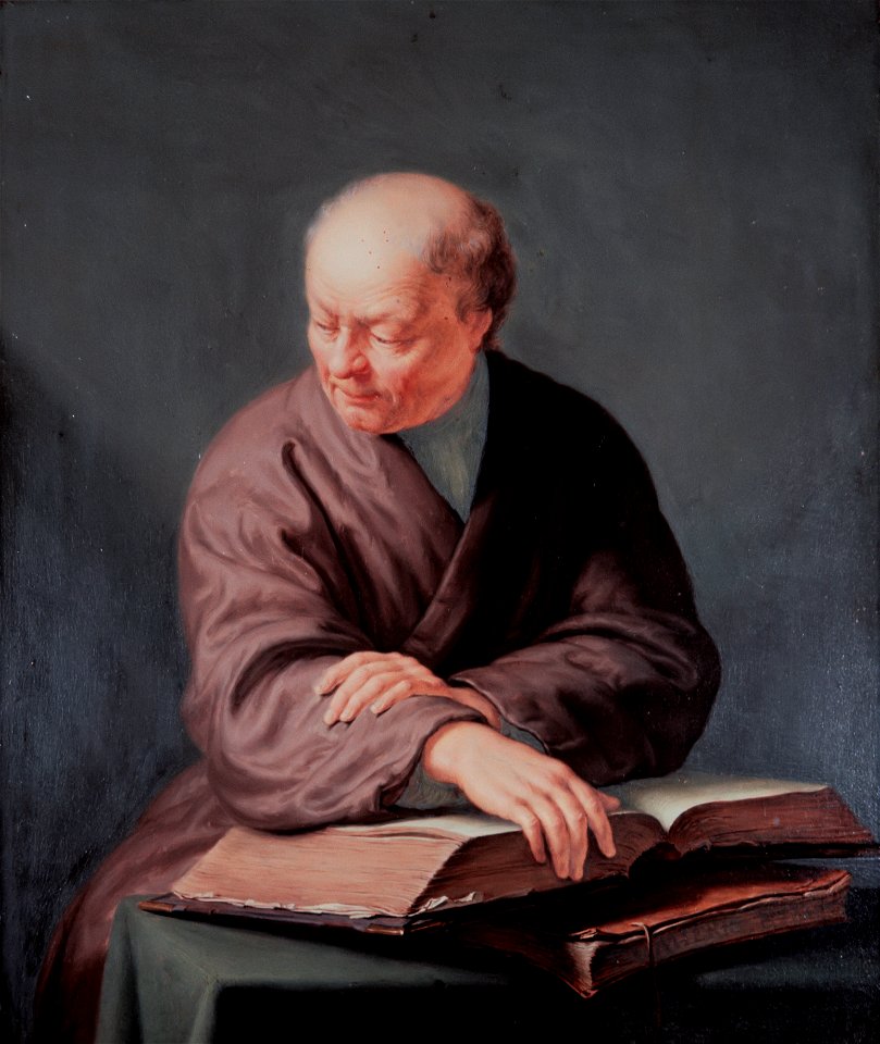 Willem van Mieris (1662-1747), by Frans van Mieris (II)