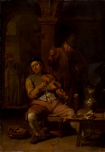 Willem van Herp I. - Potulný huslista - O 1006 - Slovak National Gallery