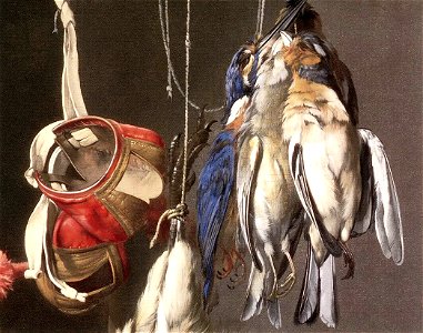 Willem van Aelst - Hunting Still-Life (detail) - WGA0038
