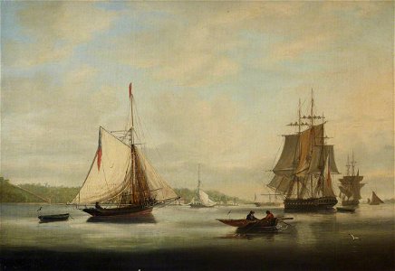 William Anderson (1757-1837) (attributed to) - Southampton Water - 515778 - National Trust