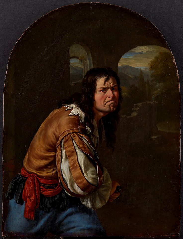 Willem van Mieris - Raufbold (Zorn) - GG 585 - Kunsthistorisches Museum