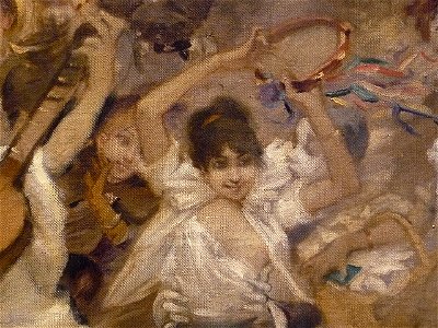 WILLETTE Adolphe,1884 - Parce Domine - Detail 042