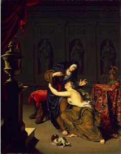 Willem van Mieris - Jozef en de vrouw van Potifar - P163 - The Wallace Collection