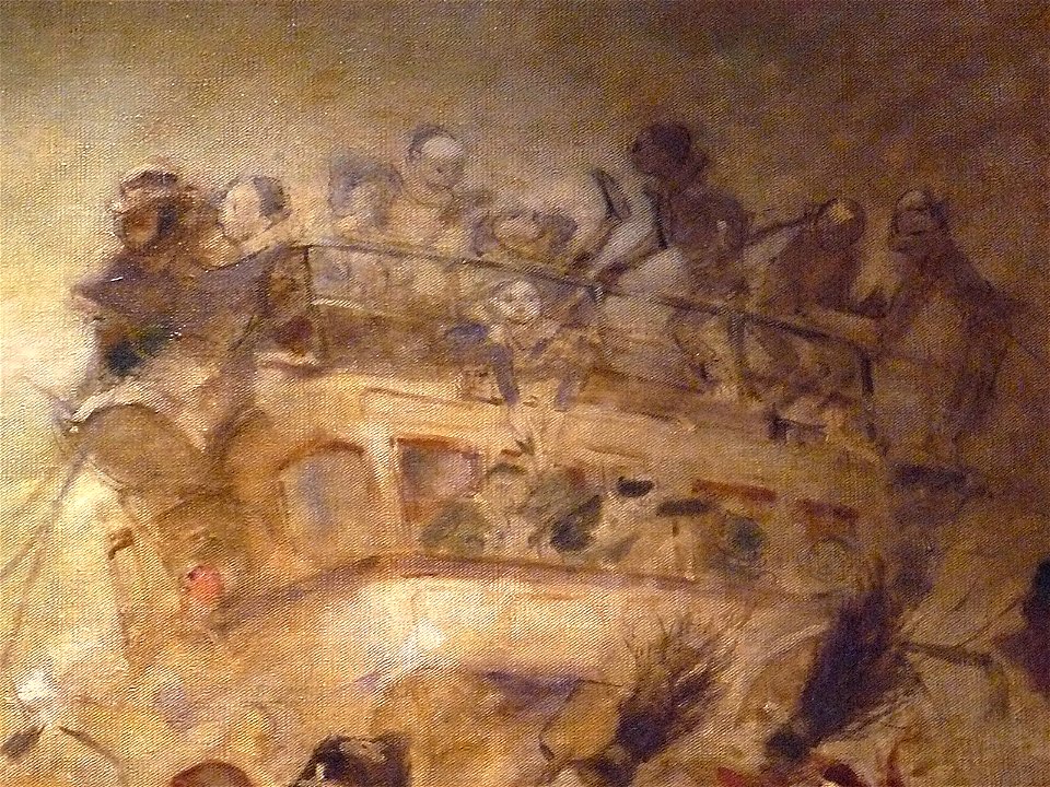 WILLETTE Adolphe,1884 - Parce Domine - Detail 093