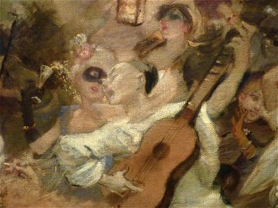 WILLETTE Adolphe,1884 - Parce Domine - Detail 035
