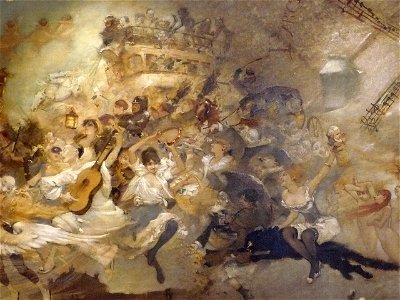 WILLETTE Adolphe,1884 - Parce Domine - Detail 040