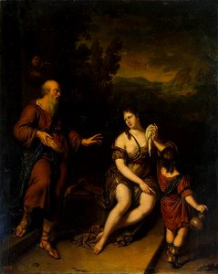 Willem van Mieris - Expulsion of Hagar - WGA15644