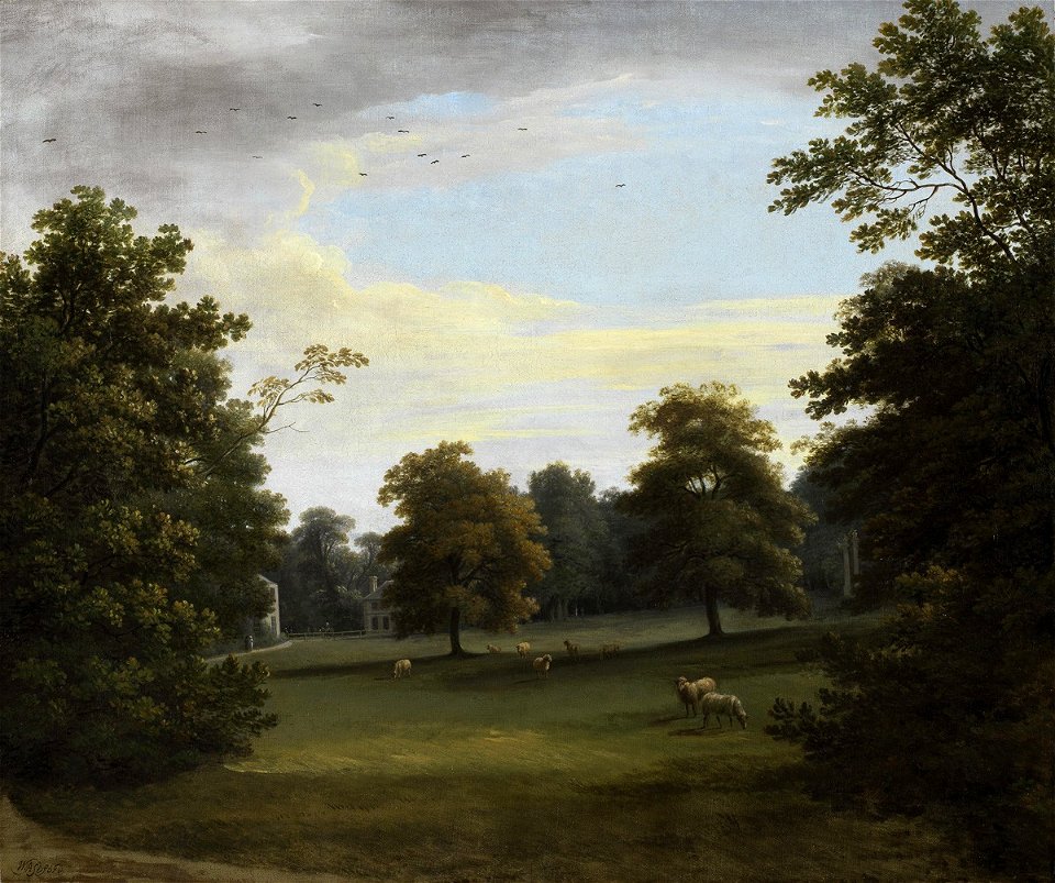 William Ashford (1746-1824) - View in Mount Merrion Park - 467 - Fitzwilliam Museum