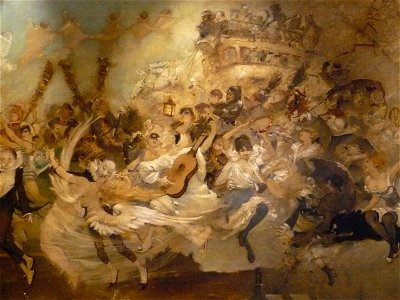 WILLETTE Adolphe,1884 - Parce Domine - Detail 029