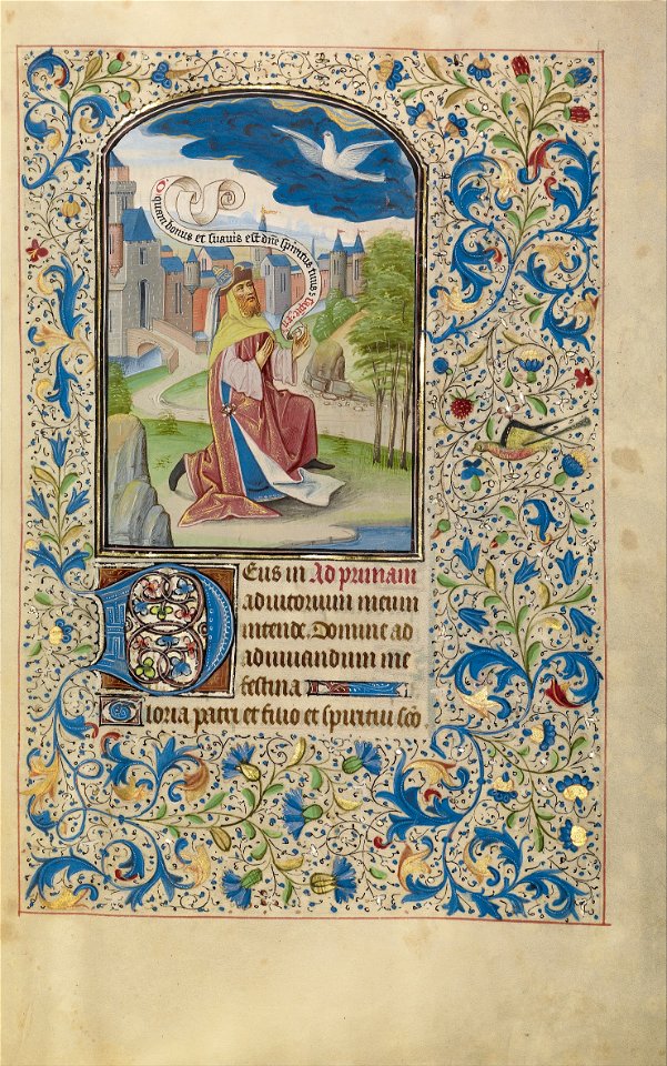 Willem Vrelant (Flemish, died 1481, active 1454 - 1481) - Solomon Praying to the Holy Spirit - Google Art Project