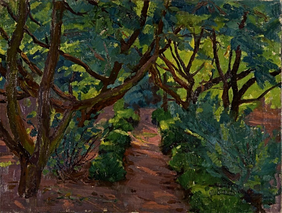 Willi Maillard - Gartenweg - BG-M 7945-96 - Berlinische Galerie