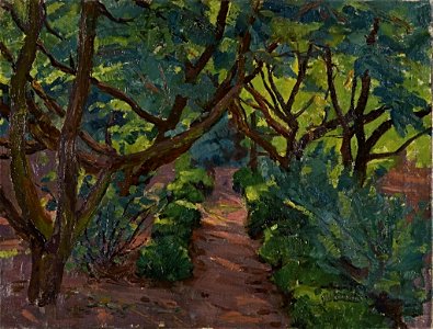 Willi Maillard - Gartenweg - BG-M 7945-96 - Berlinische Galerie