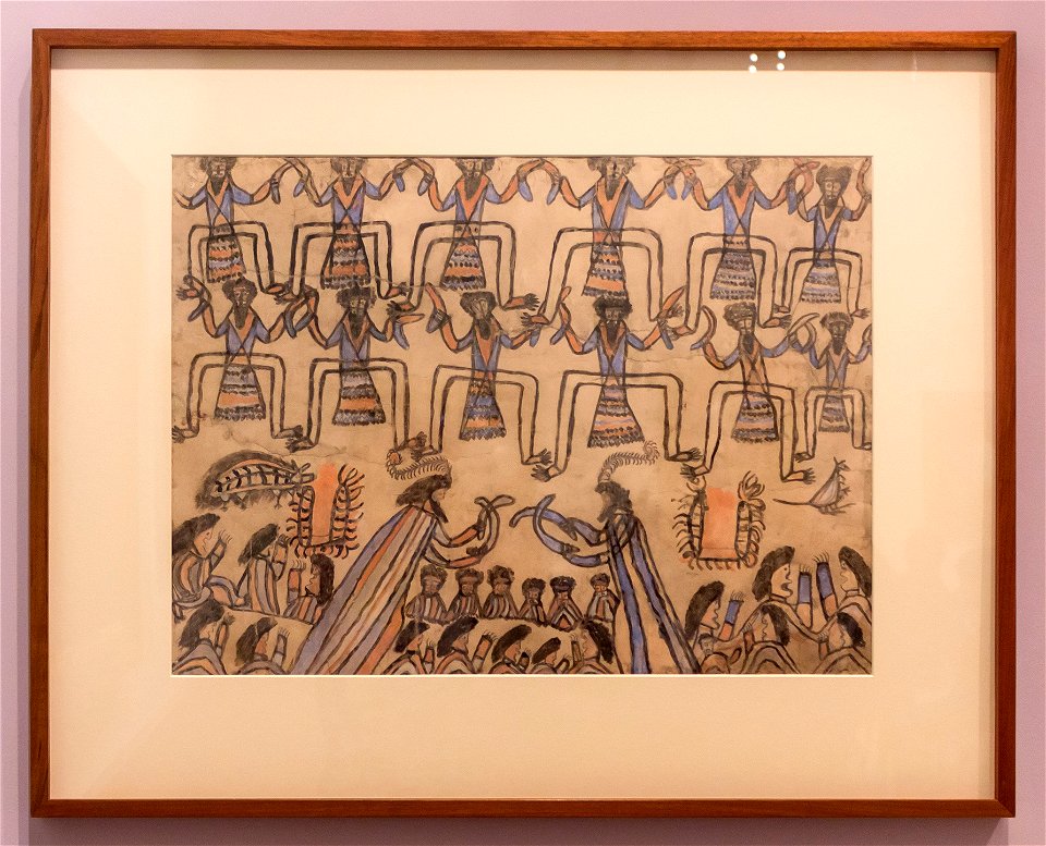 William Barak, Ceremony (1900)